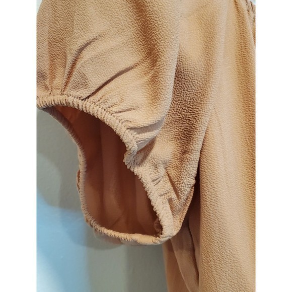 Pink Rose Women's Caramel Crop top Sz‎ Sm - Picture 5 of 8